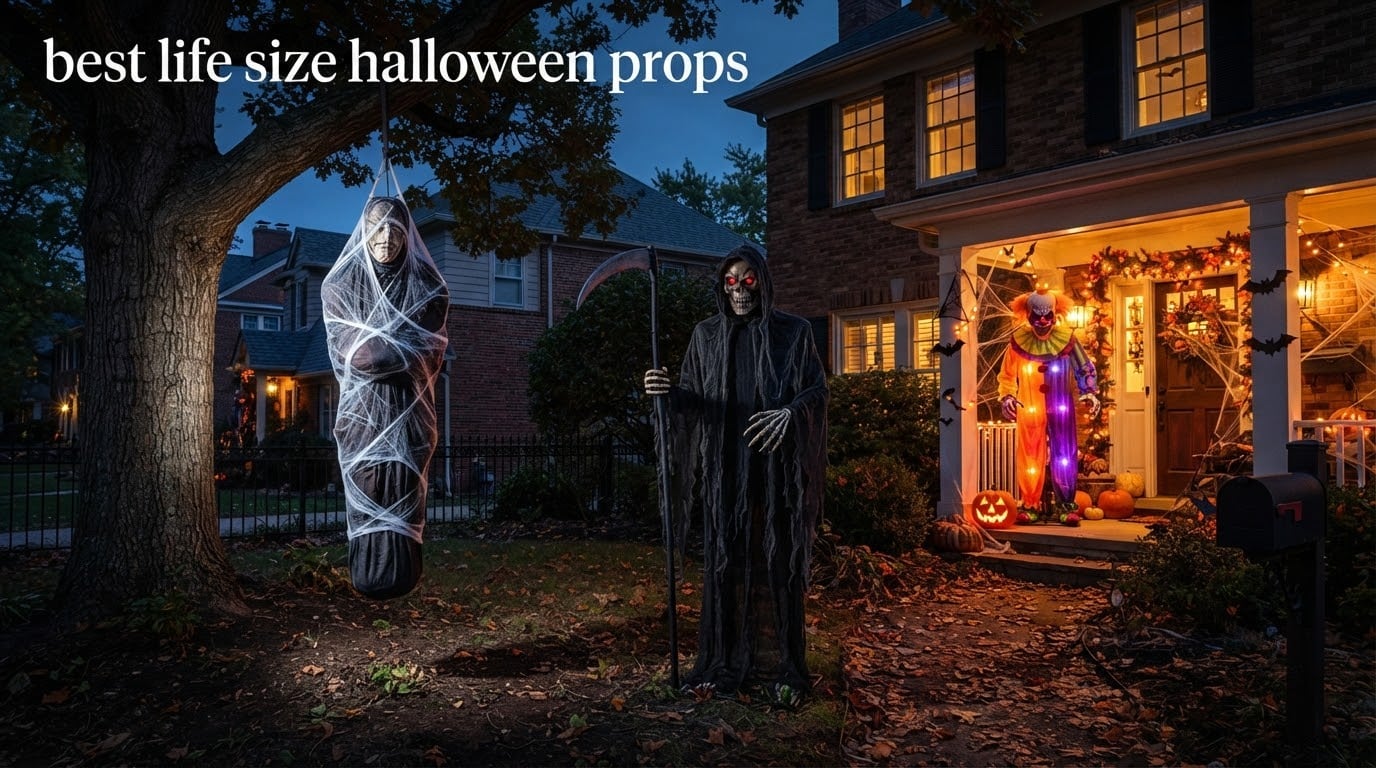 best life size halloween props