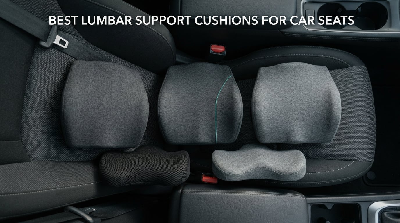 best lumbar support cushions for car seats