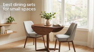 best dining sets for small spaces