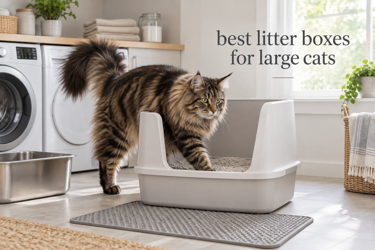 best litter boxes for large cats