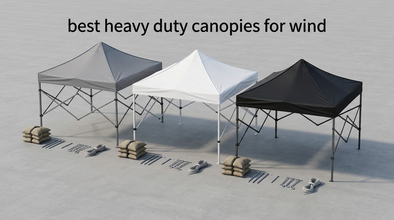 best heavy duty canopies for wind