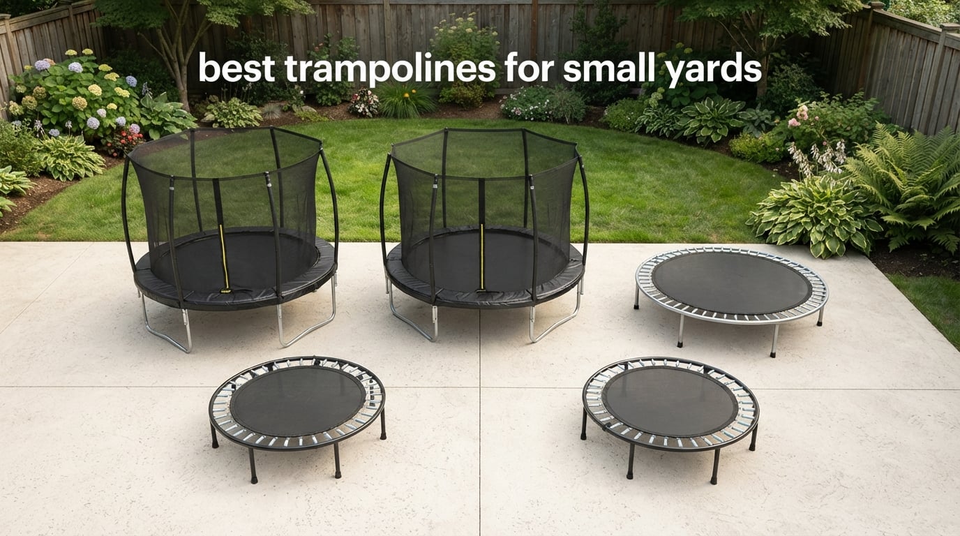 best trampolines for small yards