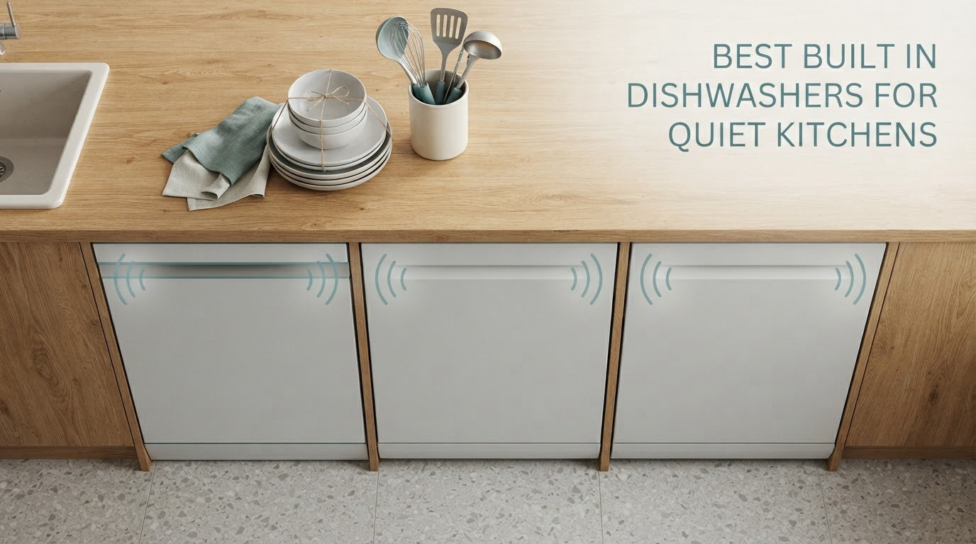 best built in dishwashers for quiet kitchens