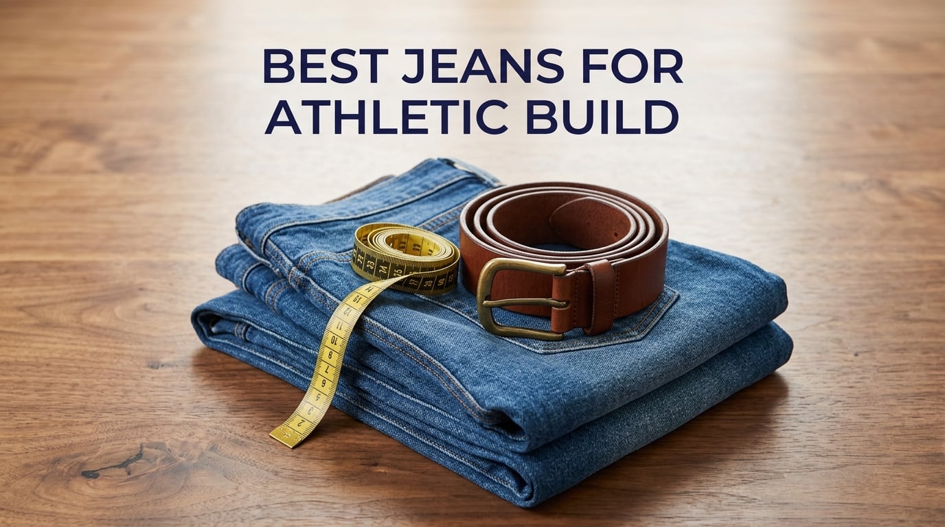 best jeans for athletic build