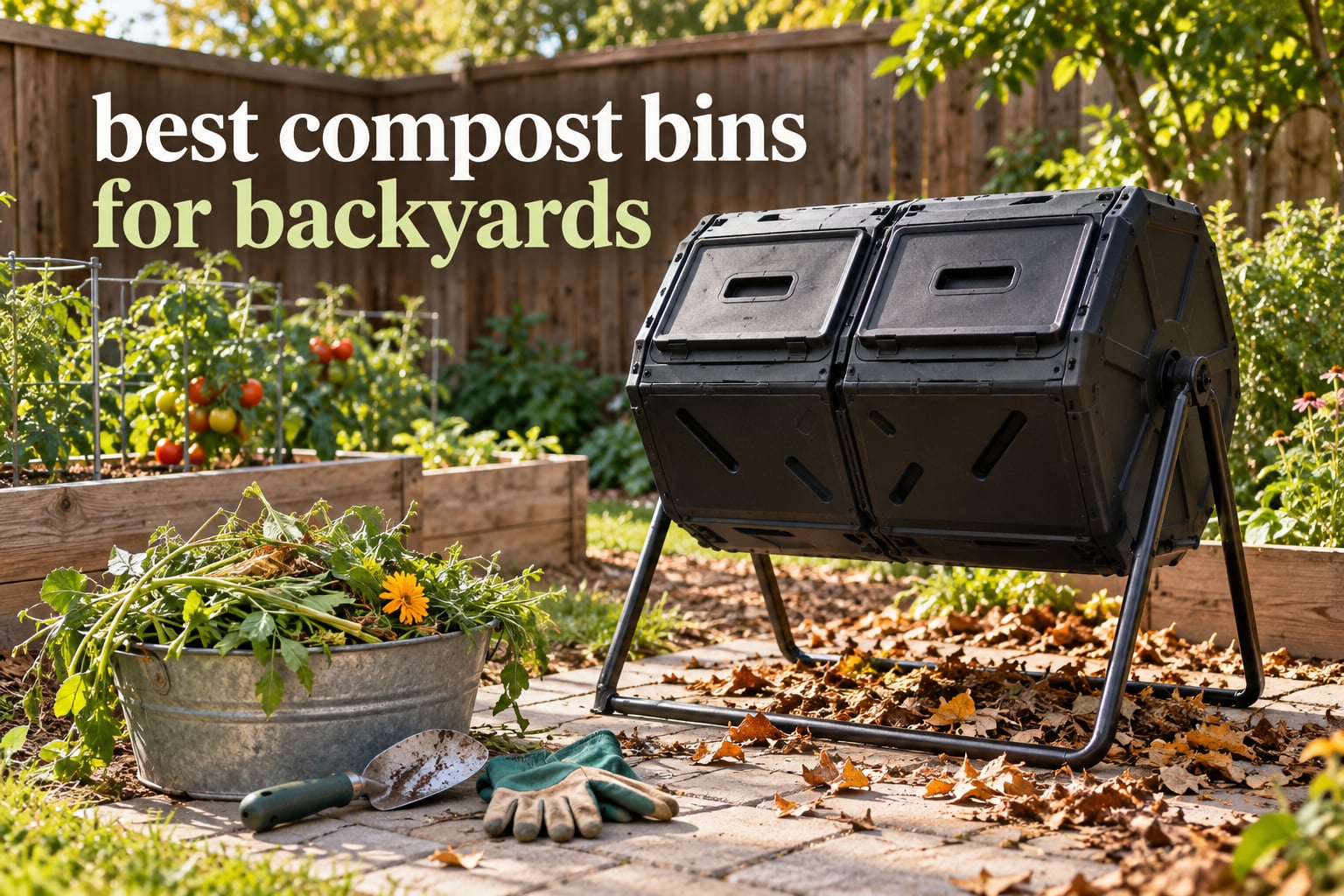 best compost bins for backyards