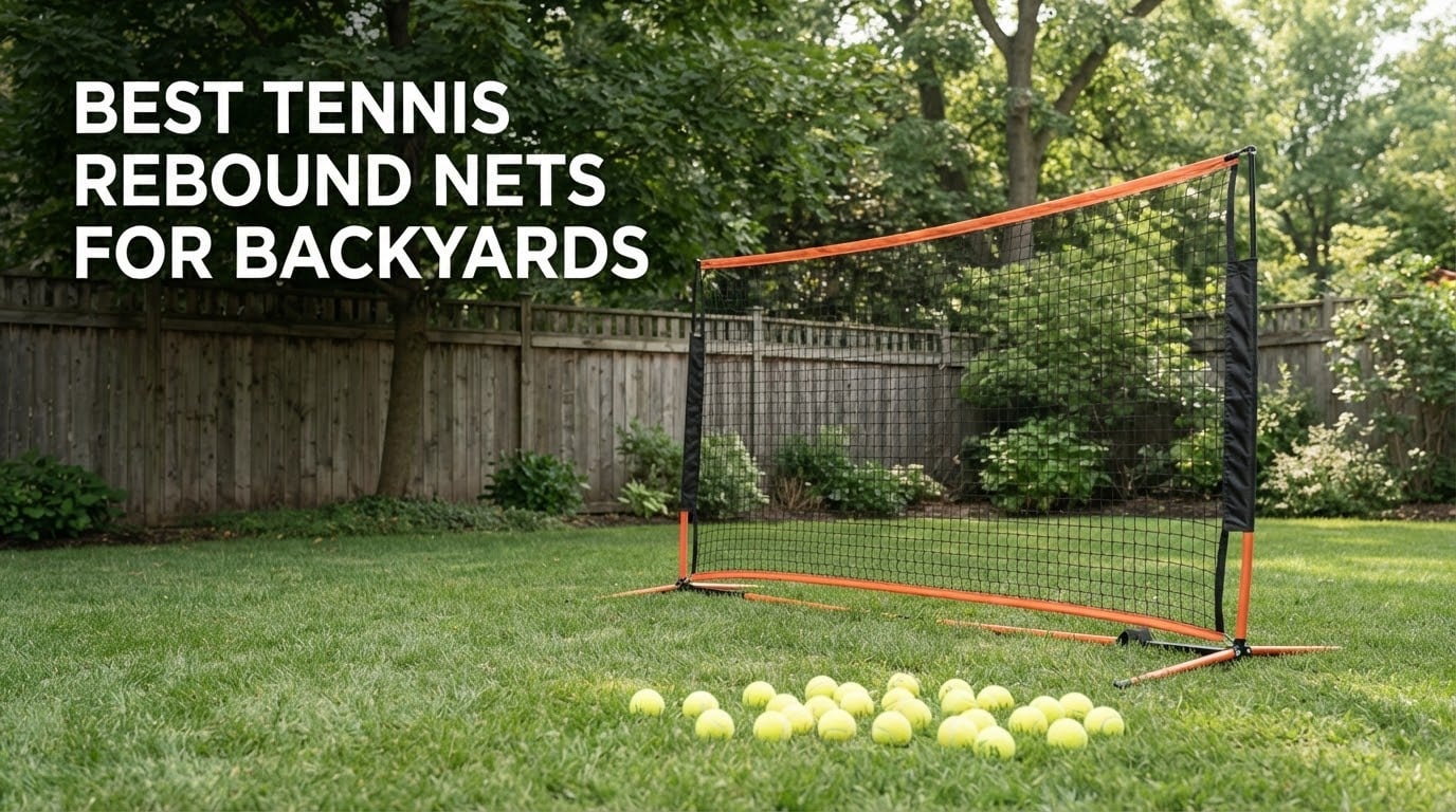 best tennis rebound nets for backyards