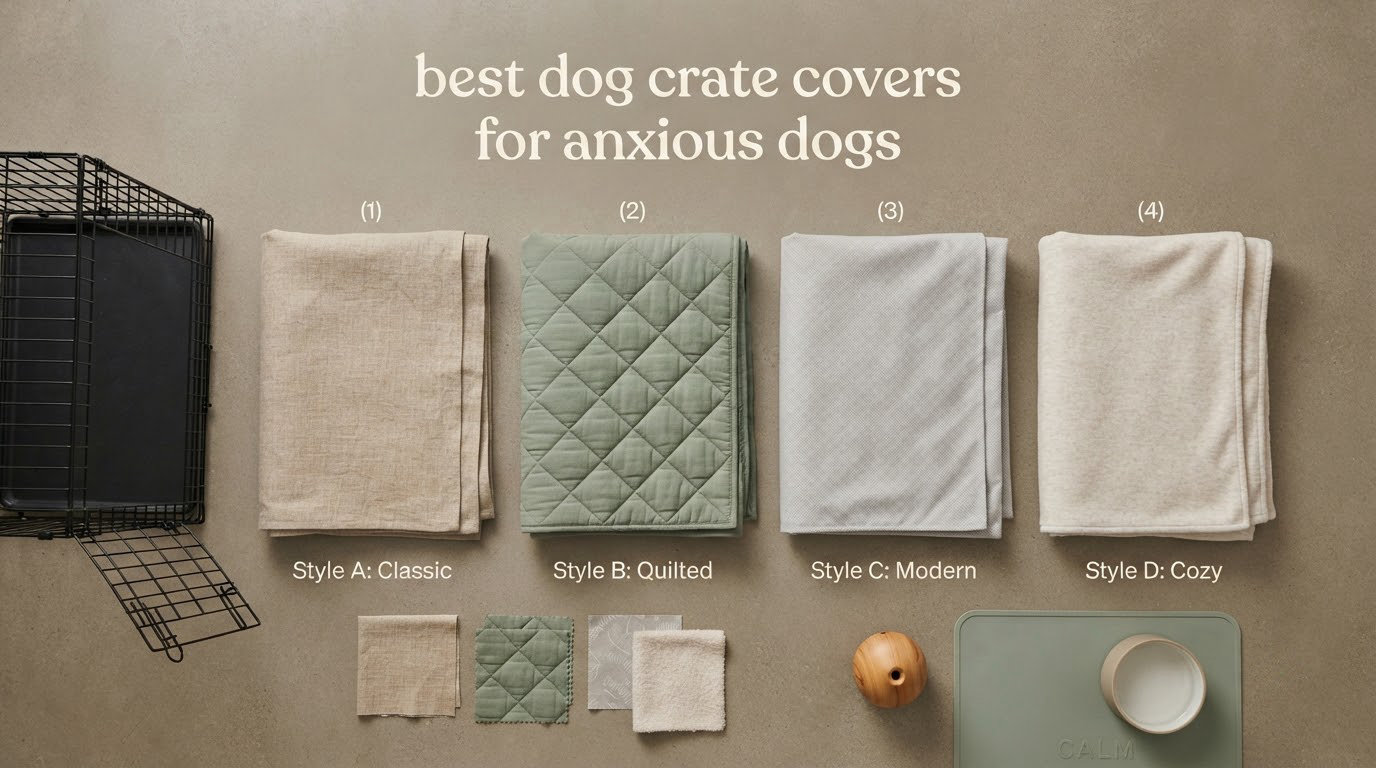 best dog crate covers for anxious dogs