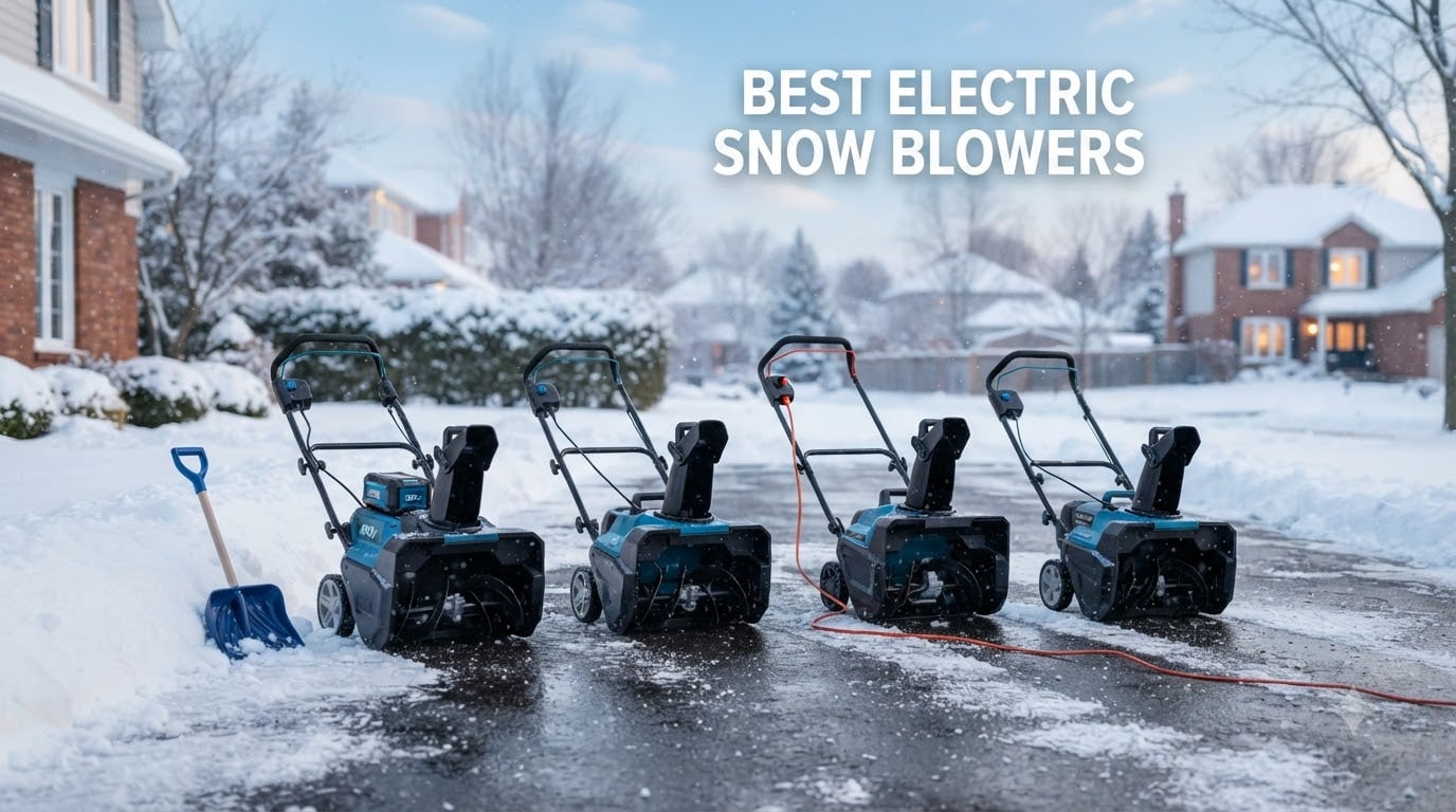 best electric snow blowers