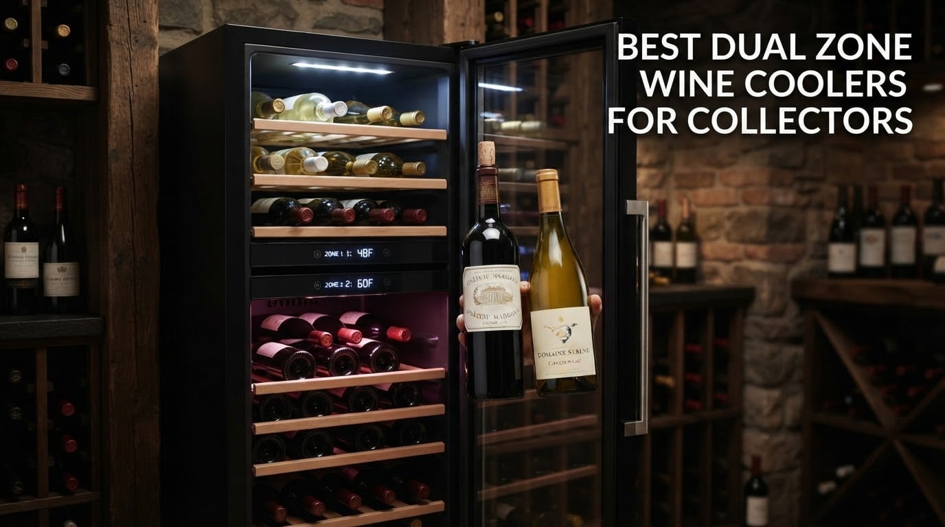 best dual zone wine coolers for collectors