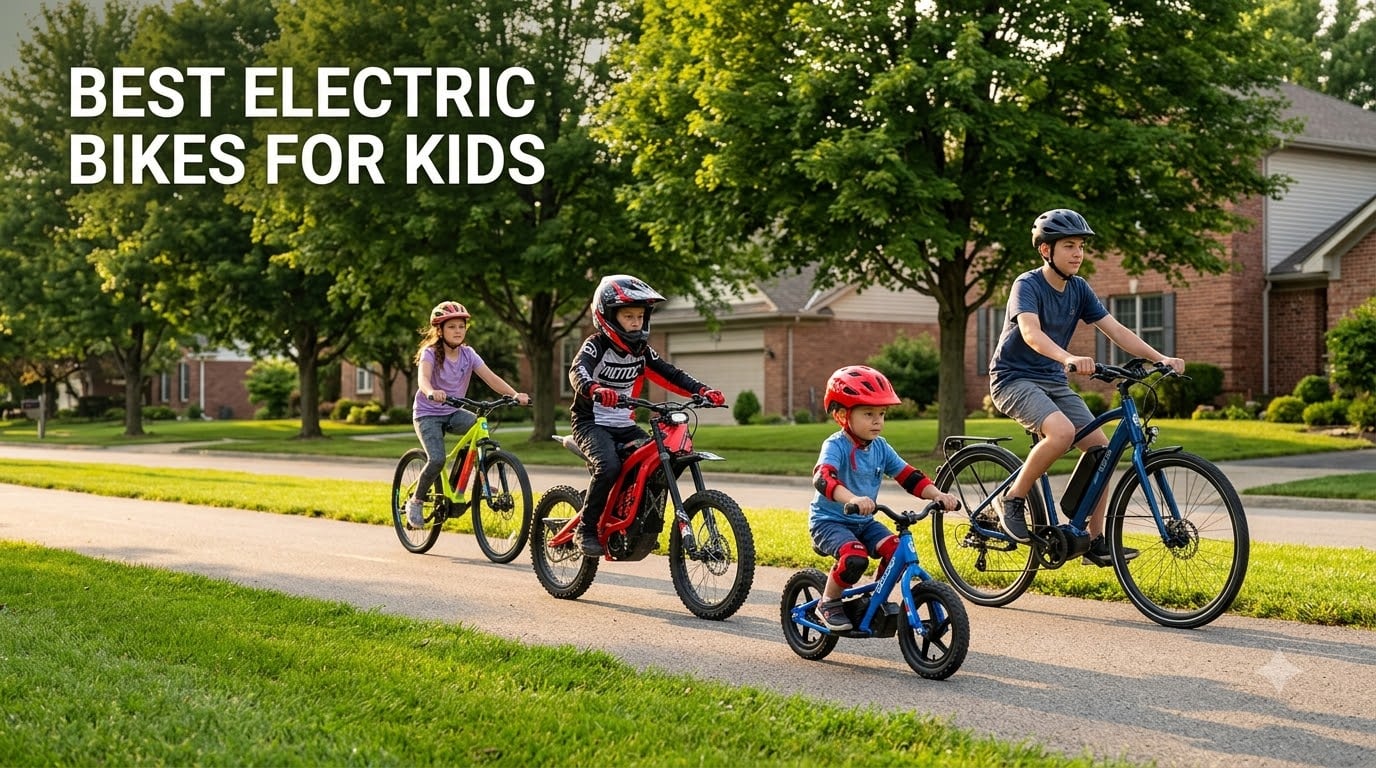 best electric bikes for kids