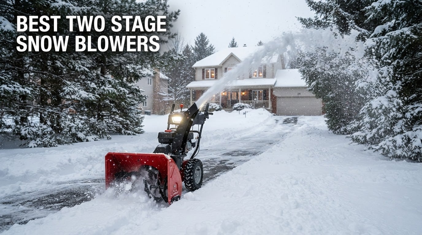 best two stage snow blowers