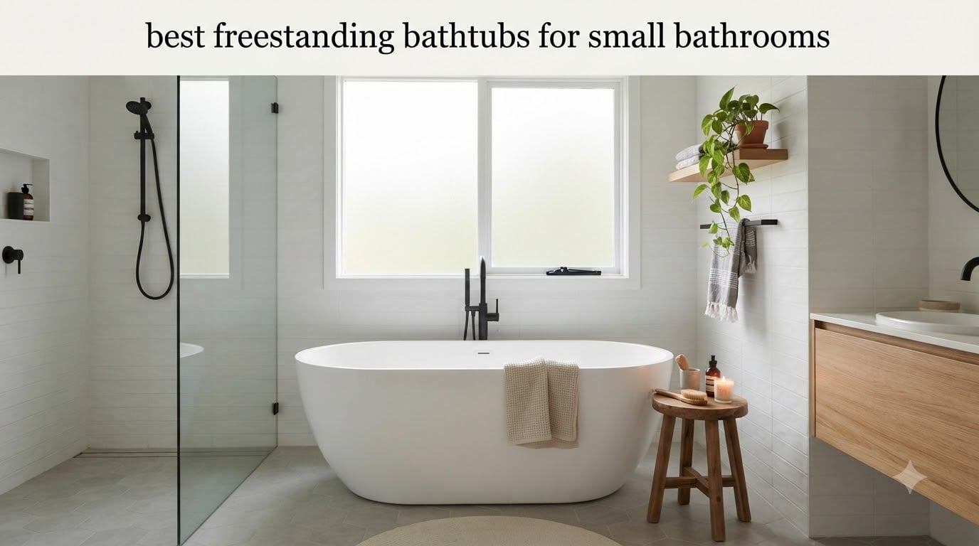 best freestanding bathtubs for small bathrooms