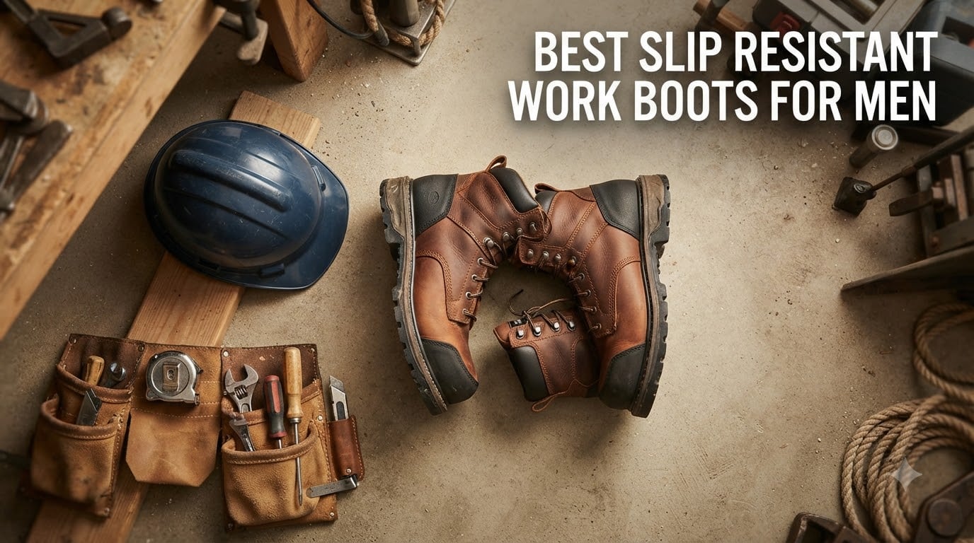 best slip resistant work boots for men