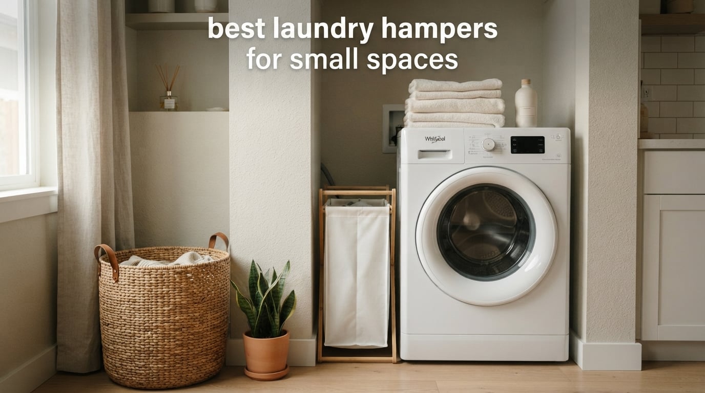 best laundry hampers for small spaces
