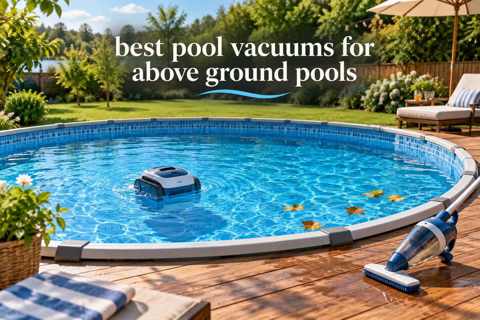 best pool vacuums for above ground pools