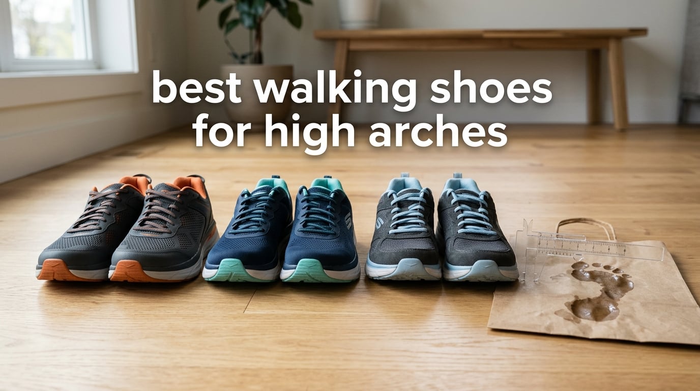 best walking shoes for high arches