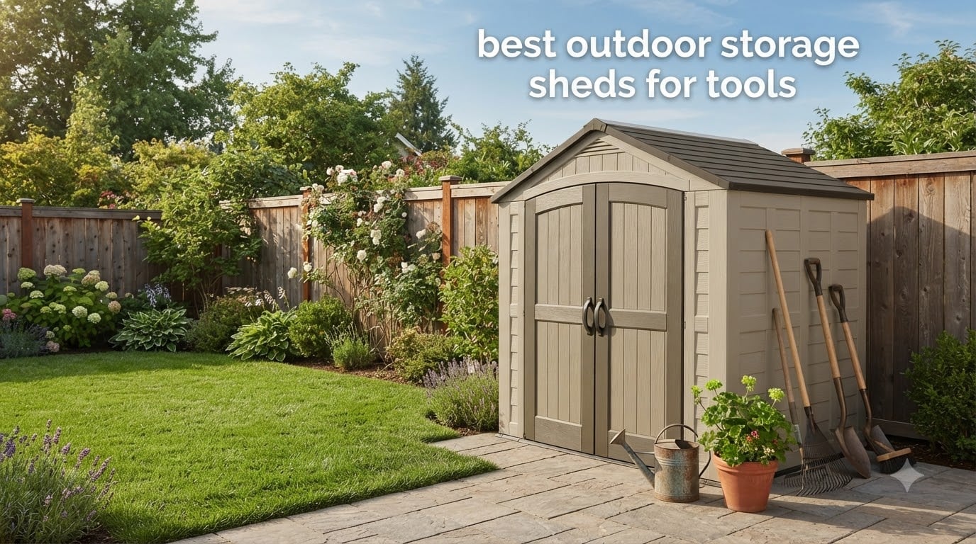 best outdoor storage sheds for tools