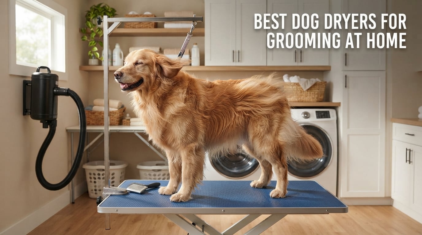 best dog dryers for grooming at home
