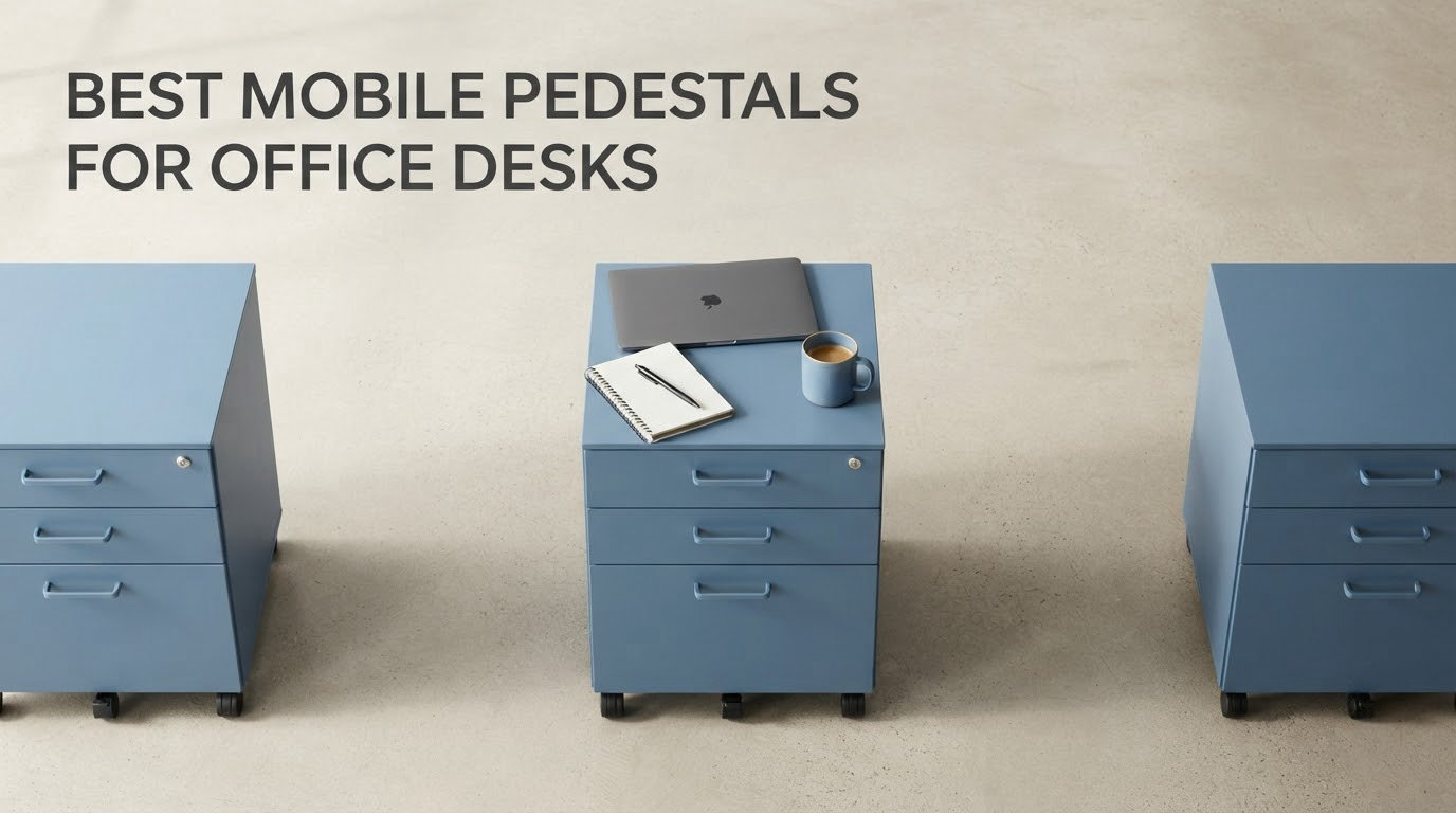 best mobile pedestals for office desks