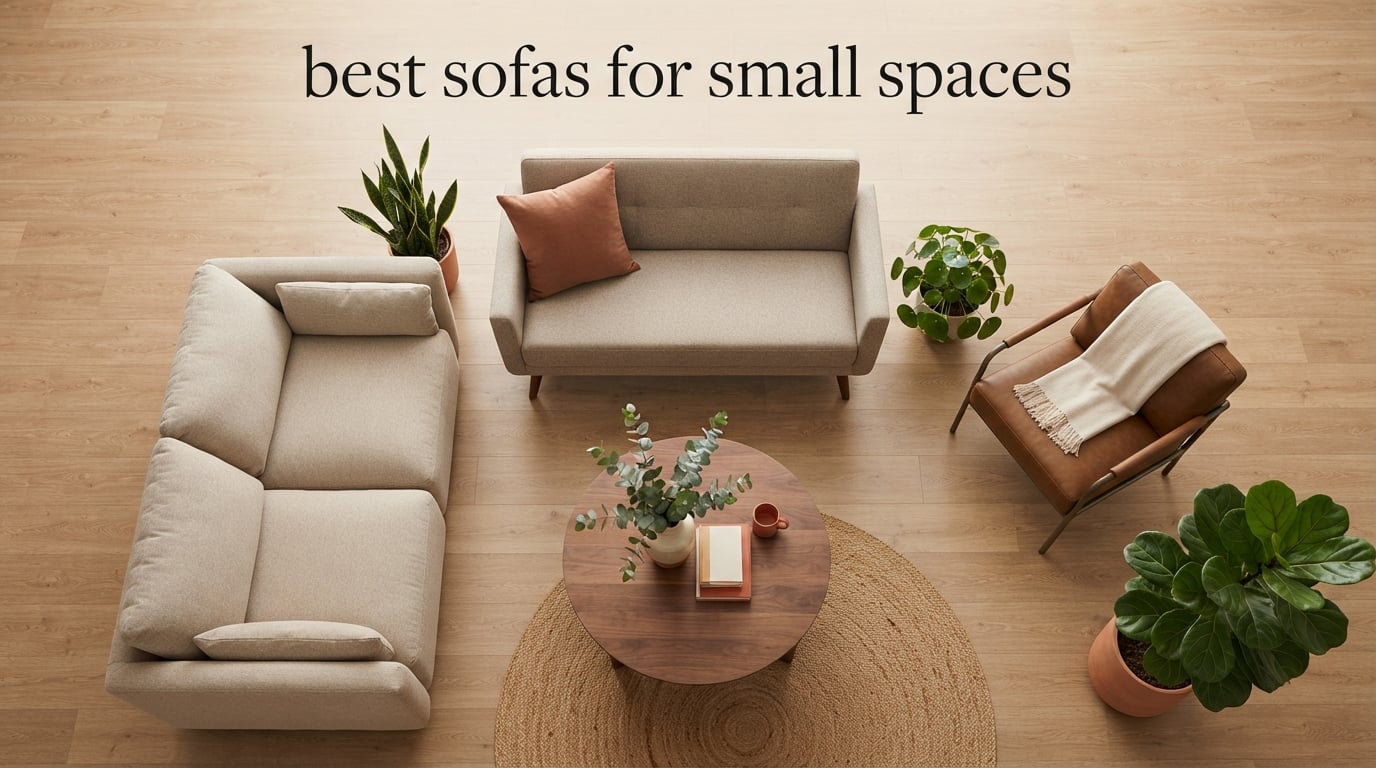best sofas for small spaces