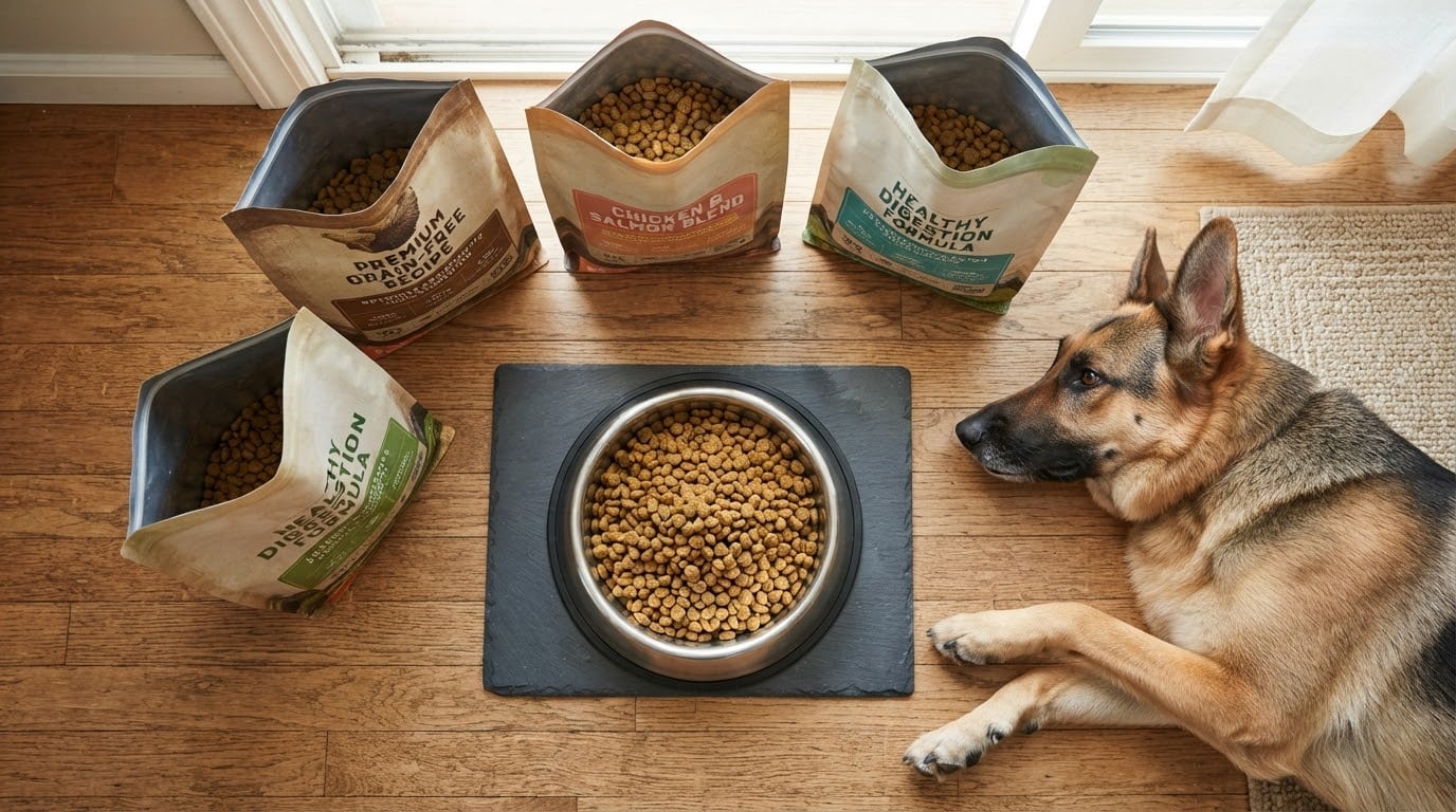 best dog food for german shepherds