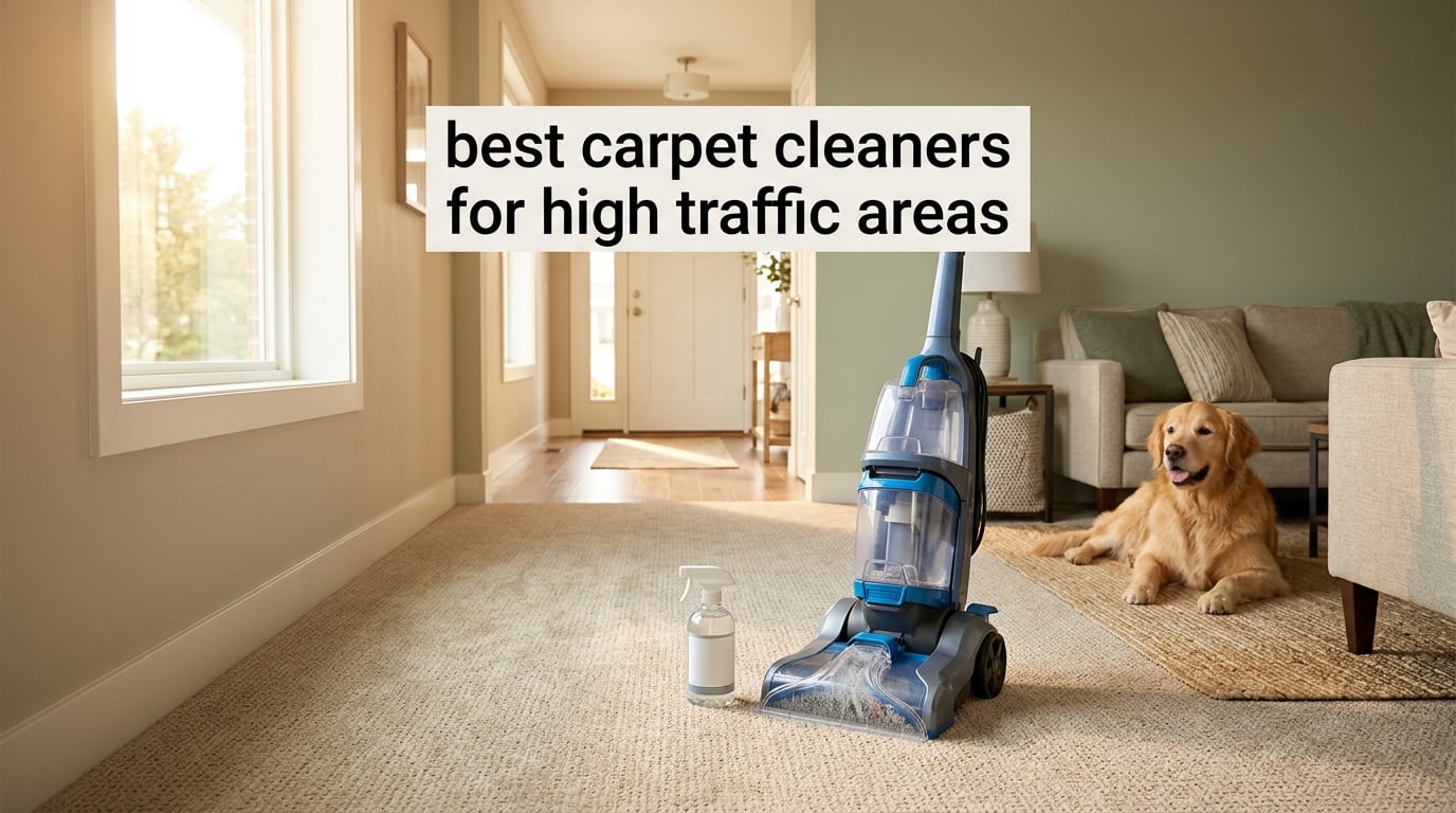 best carpet cleaners for high traffic areas