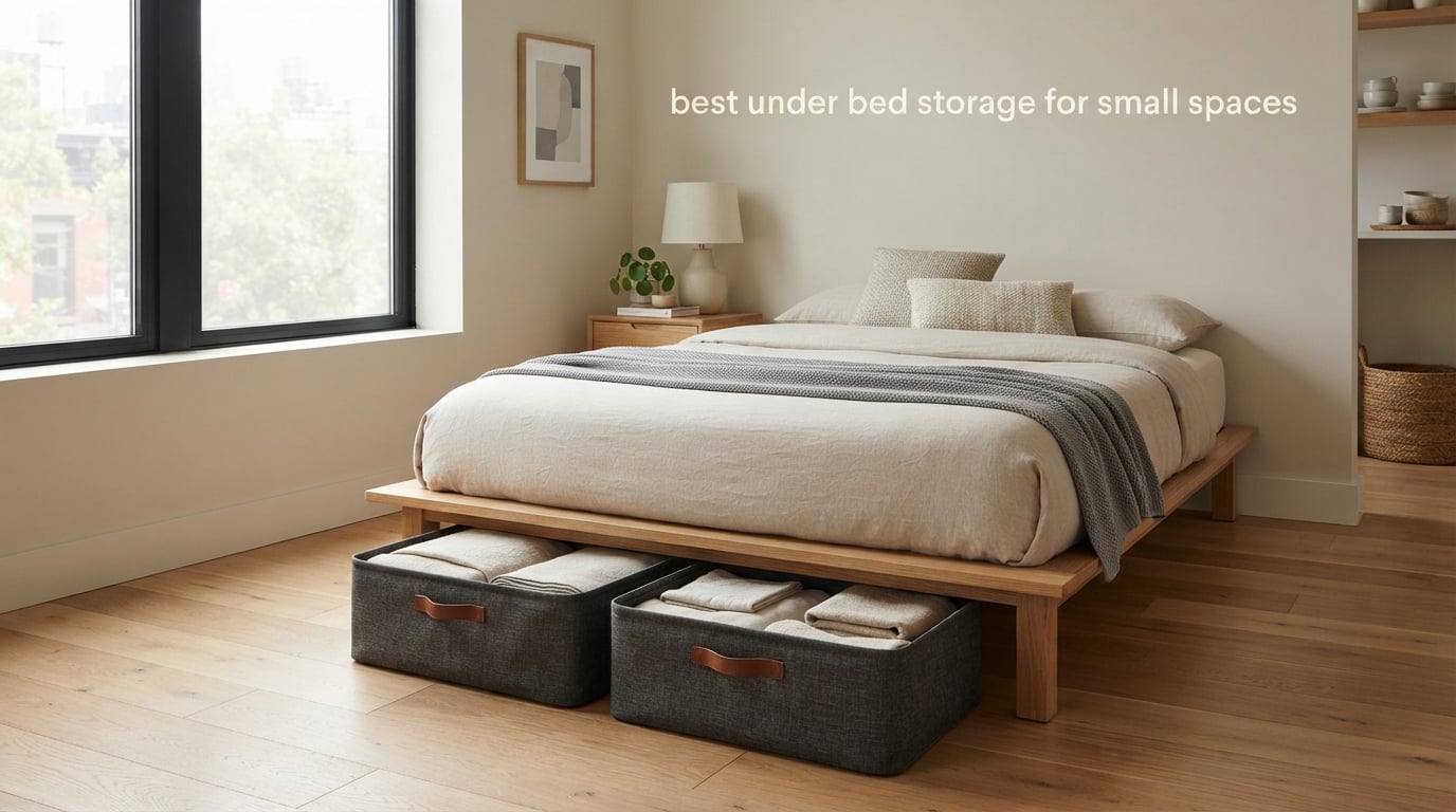 best under bed storage for small spaces