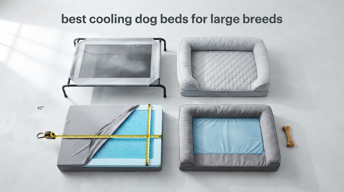 best cooling dog beds for large breeds