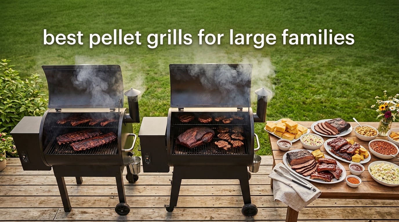 best pellet grills for large families