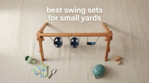 best swing sets for small yards
