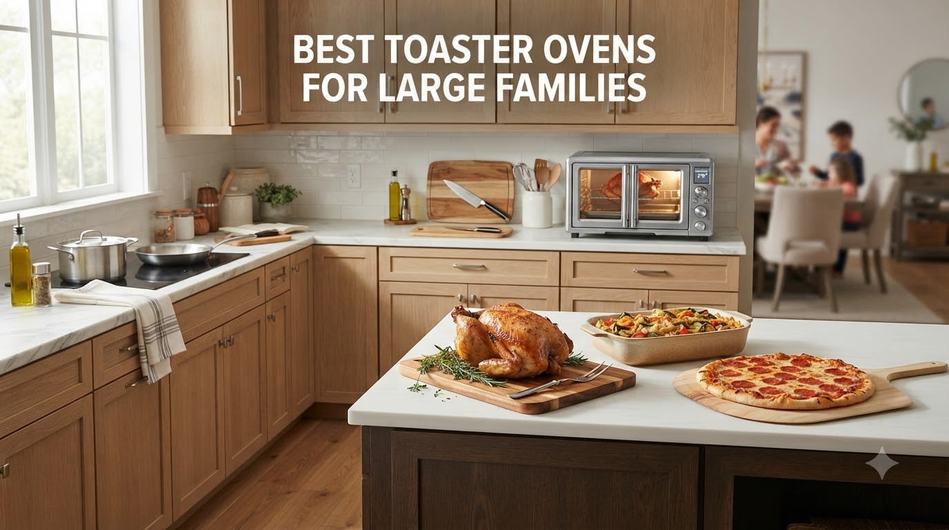 best toaster ovens for large families