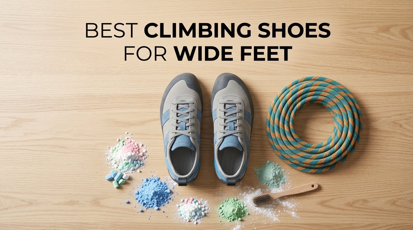 best climbing shoes for wide feet