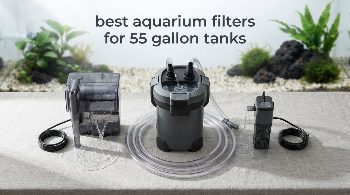 best aquarium filters for 55 gallon tanks