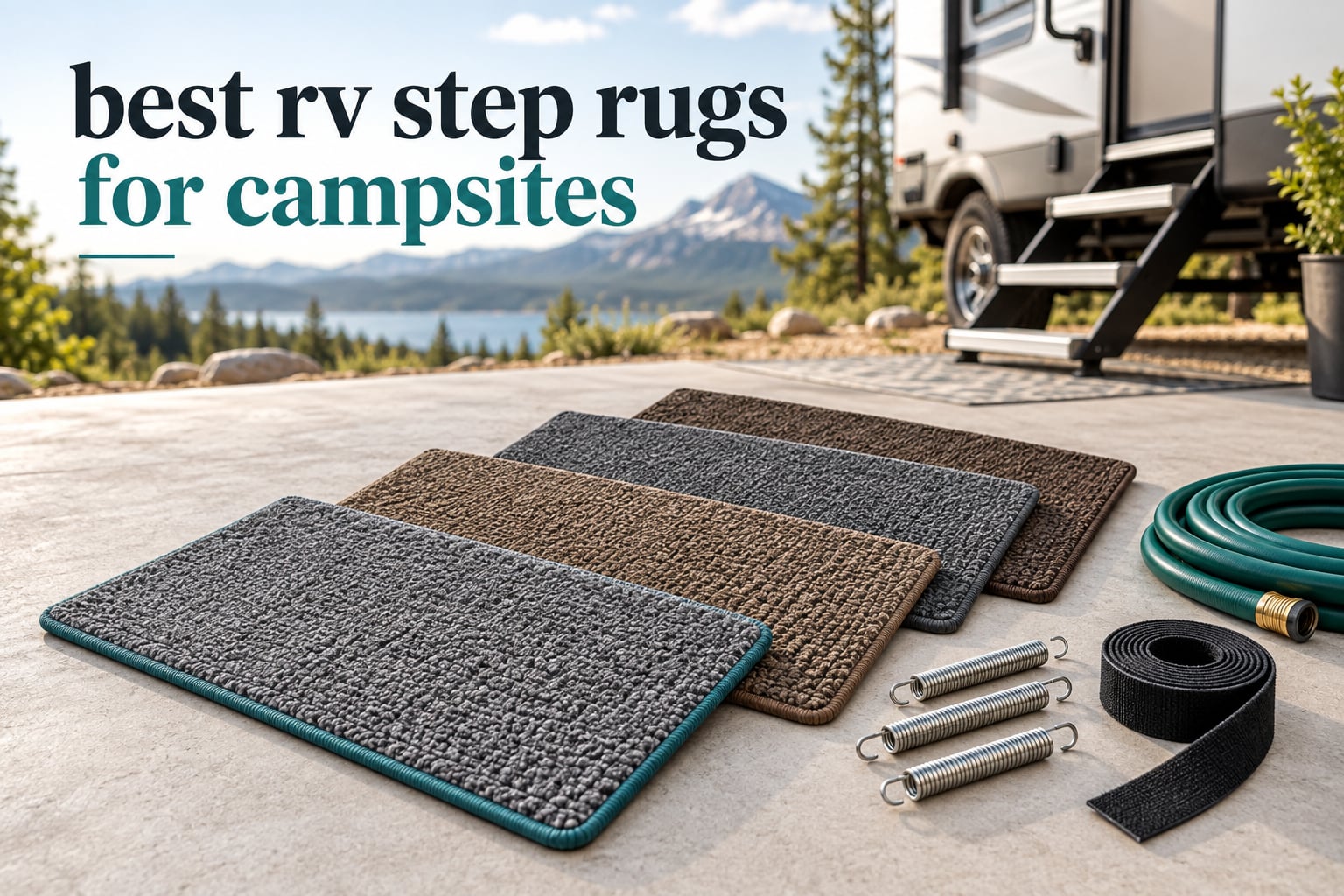 best rv step rugs for campsites
