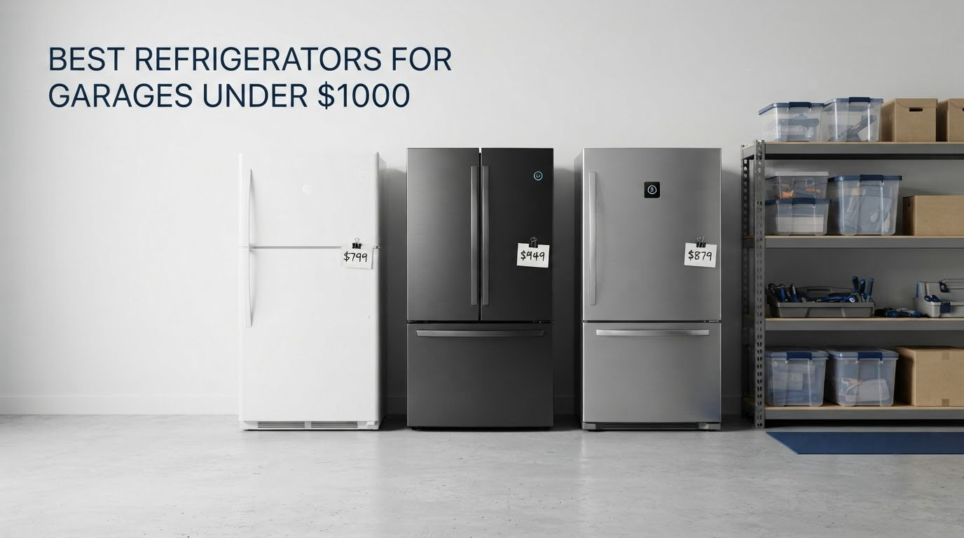best refrigerators for garages under $1000