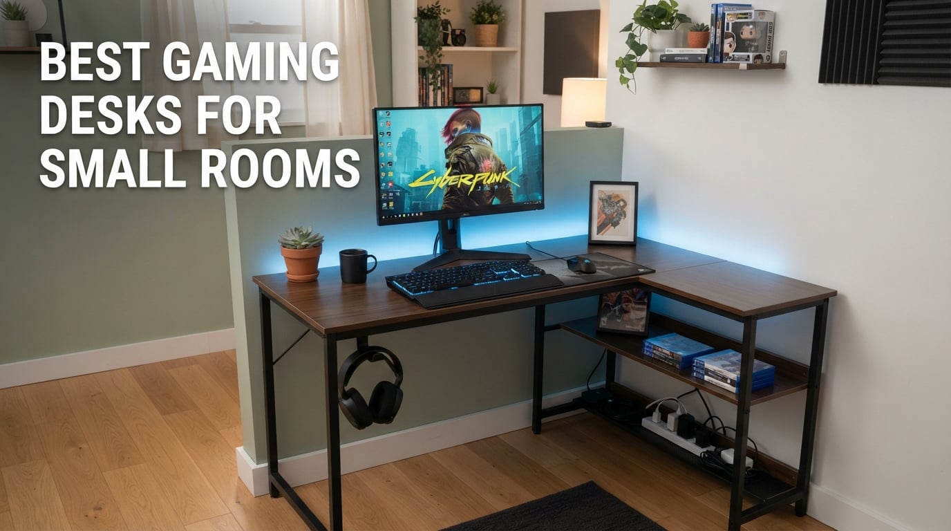 best gaming desks for small rooms