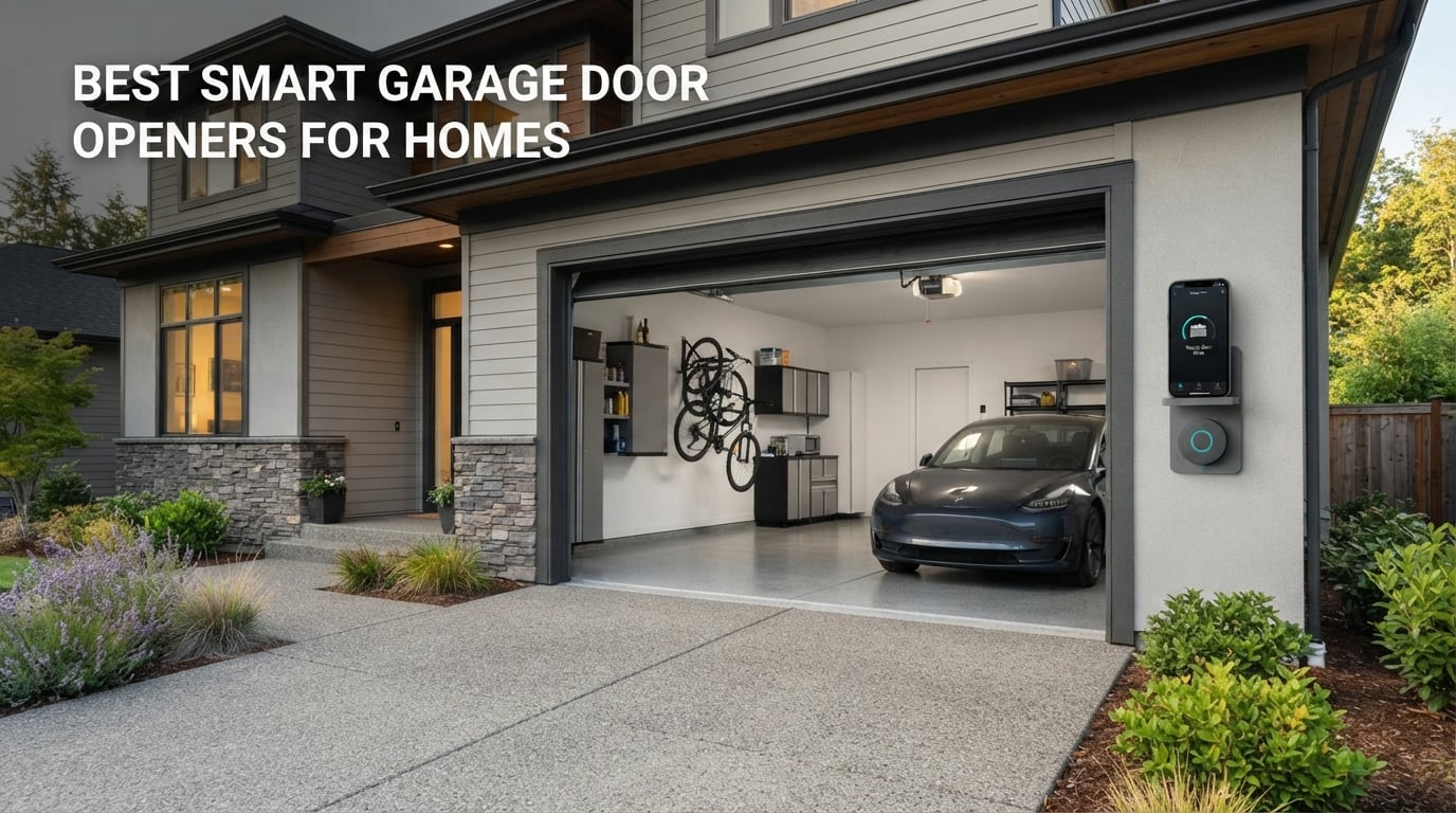 best smart garage door openers for homes