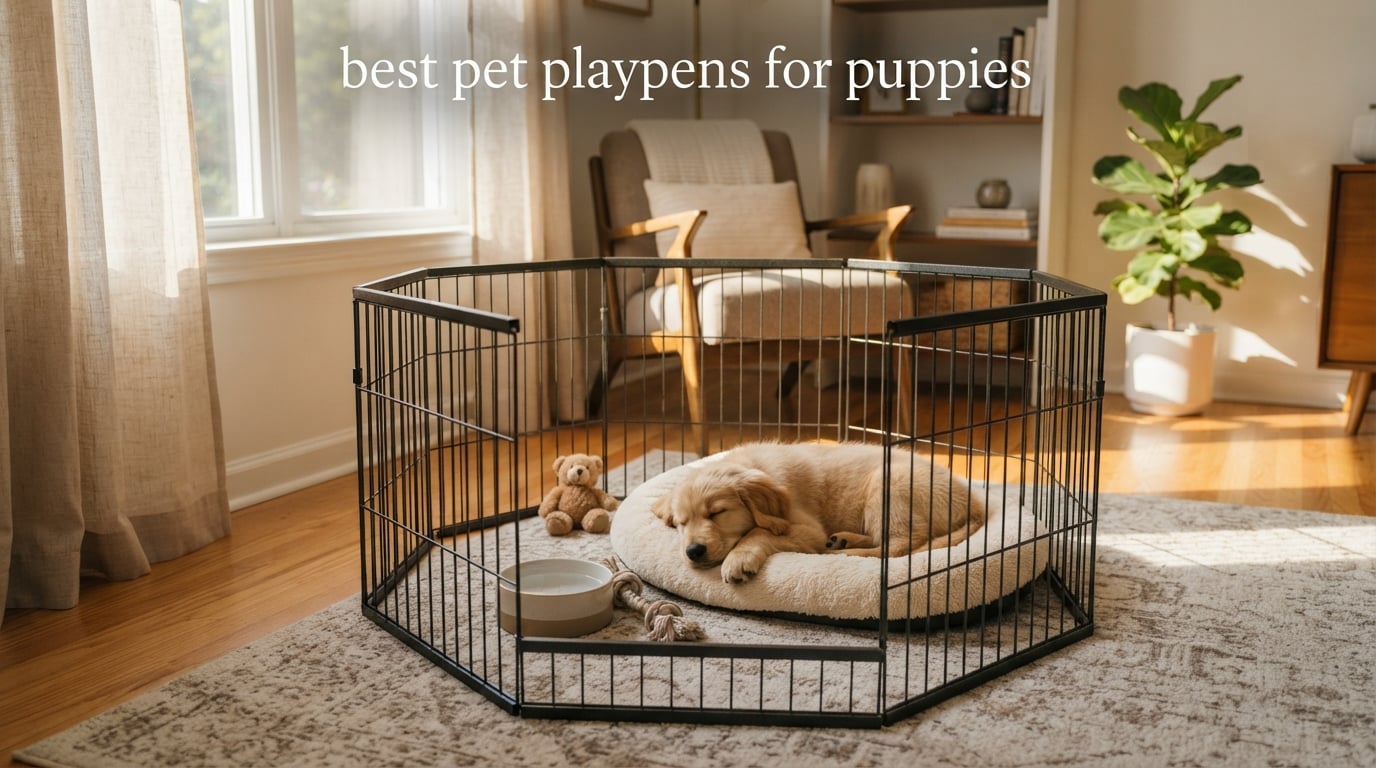best pet playpens for puppies