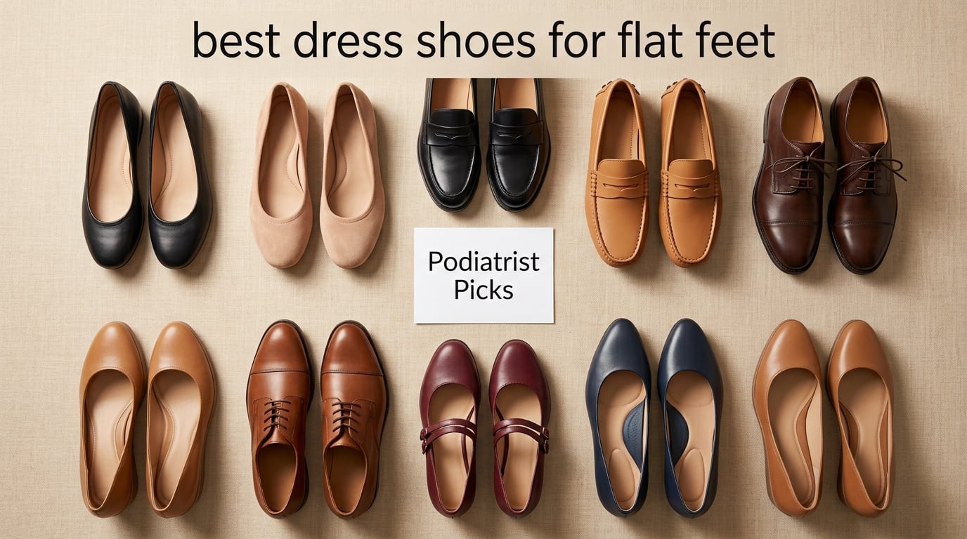 best dress shoes for flat feet