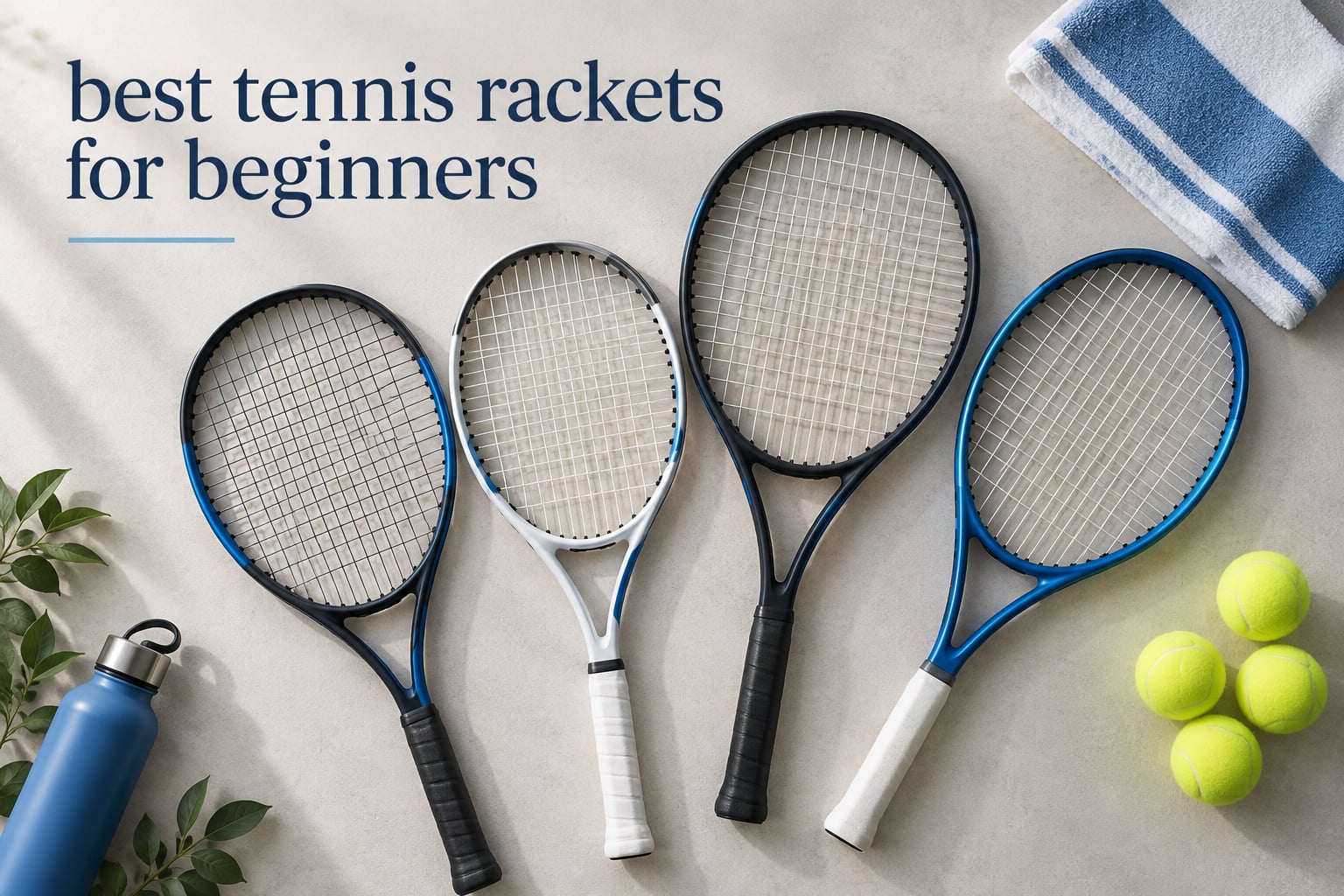 best tennis rackets for beginners