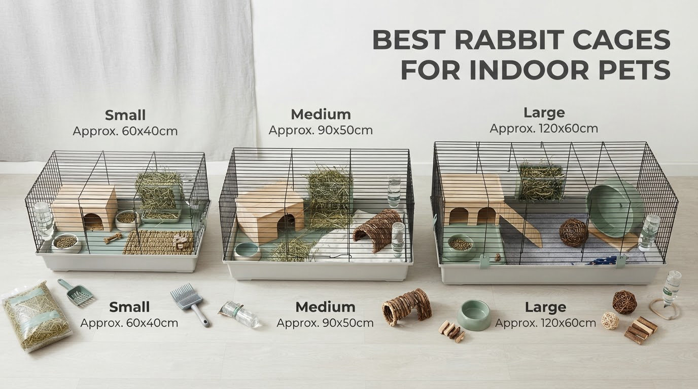 best rabbit cages for indoor pets