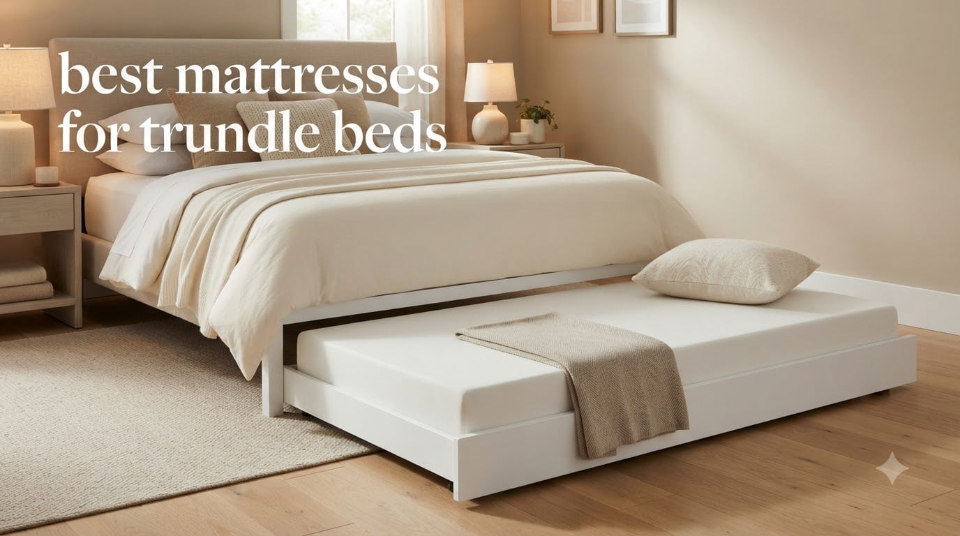 best mattresses for trundle beds