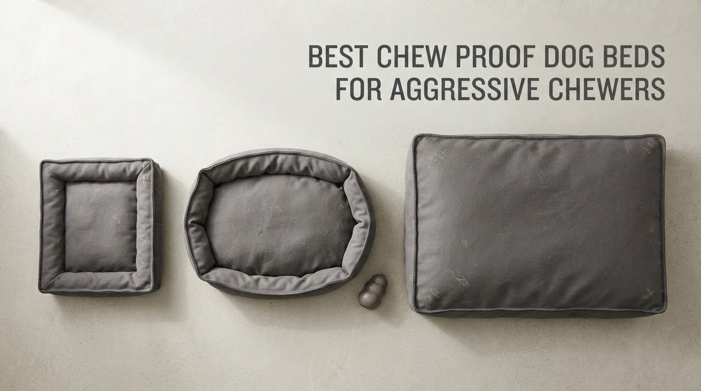 best chew proof dog beds for aggressive chewers