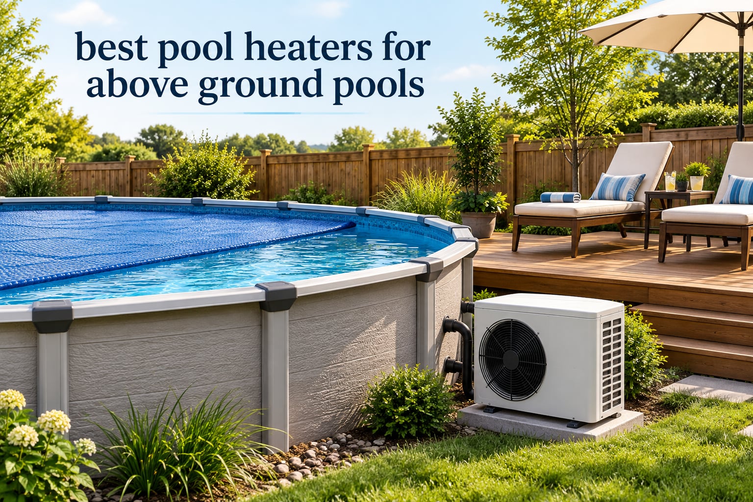 best pool heaters for above ground pools