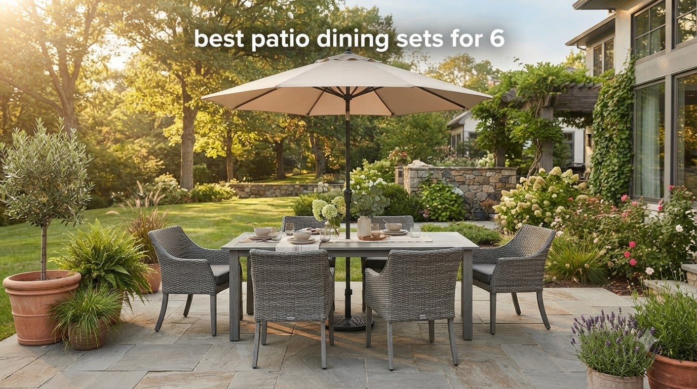 best patio dining sets for 6