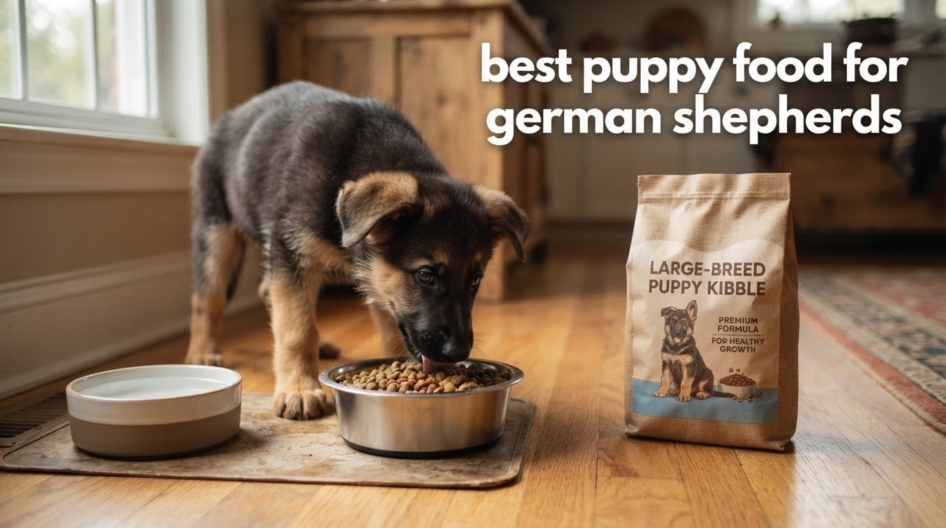 best puppy food for german shepherds