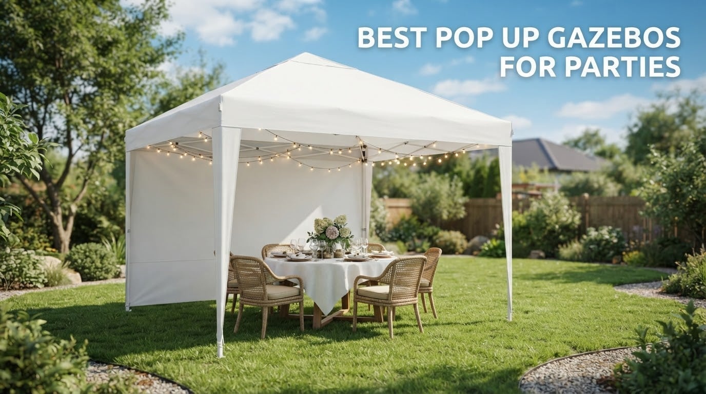best pop up gazebos for parties