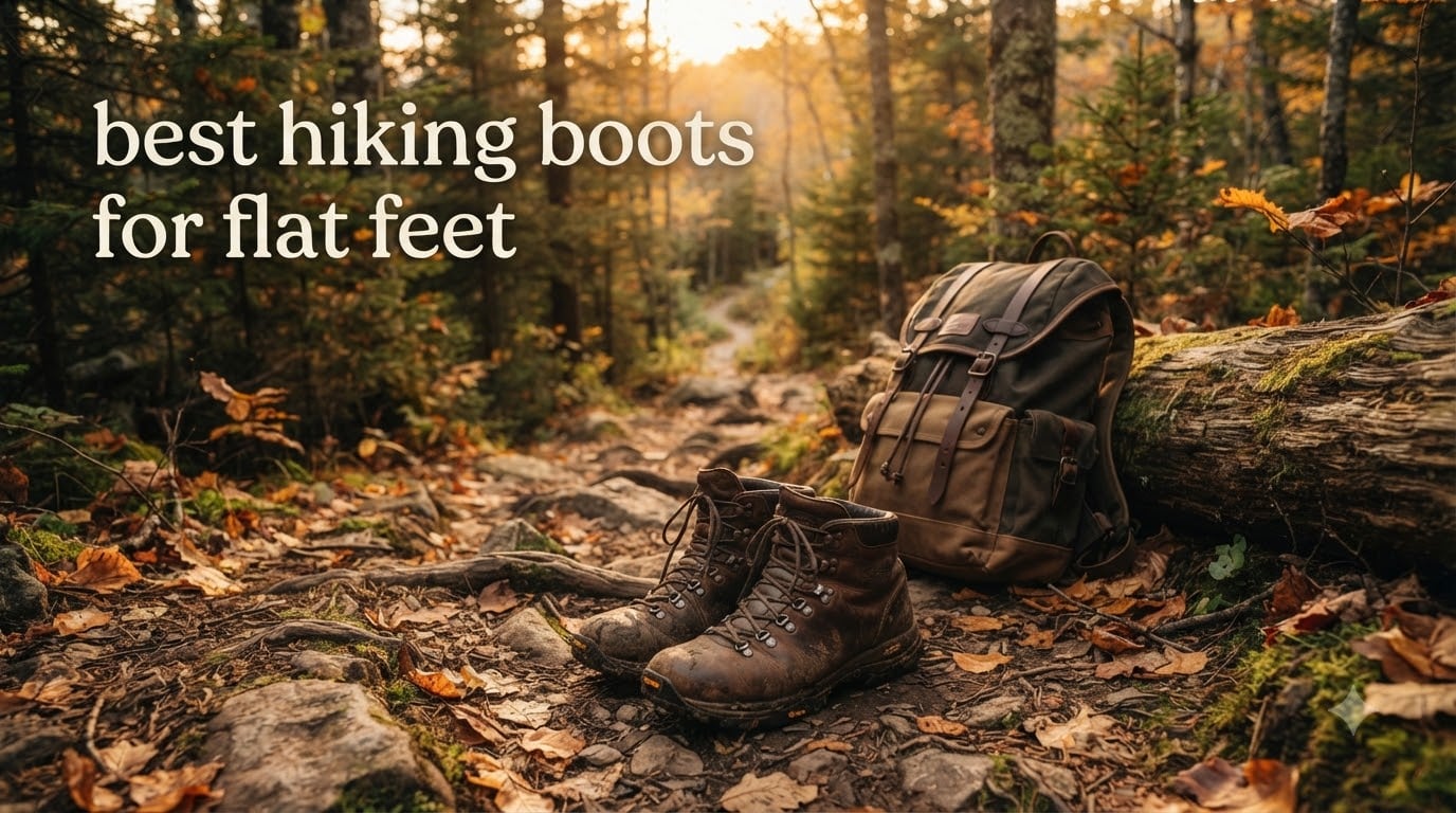 best hiking boots for flat feet