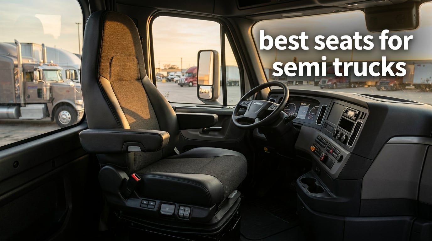 best seats for semi trucks