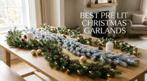 best pre lit christmas garlands